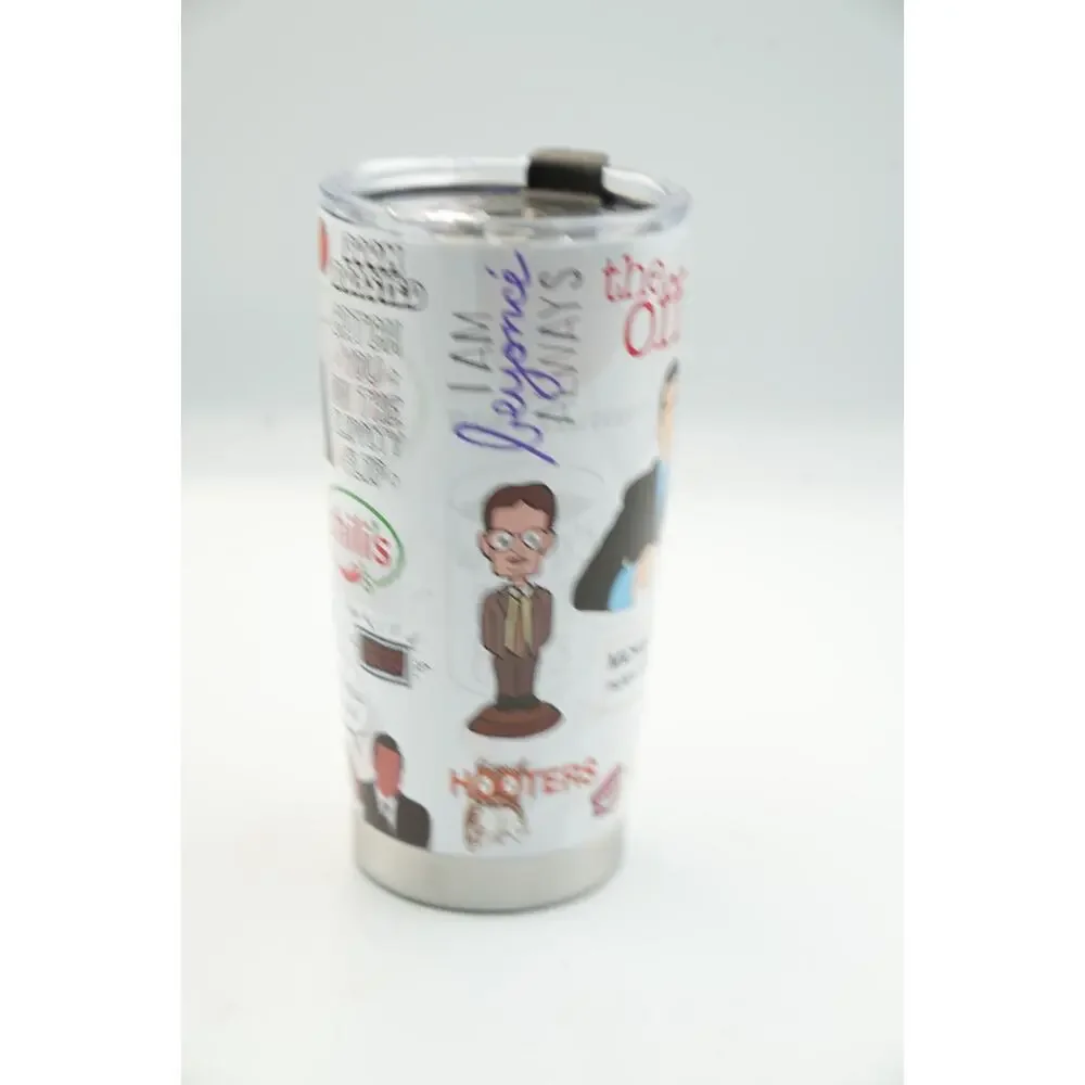 The Office Stainless Steel Travel Tumbler 20oz Insulated Cup Michael Scott‎ - Picture 2 of 6